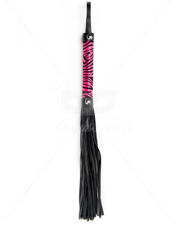 Pink Small Leopard Flogger - obrazek 2