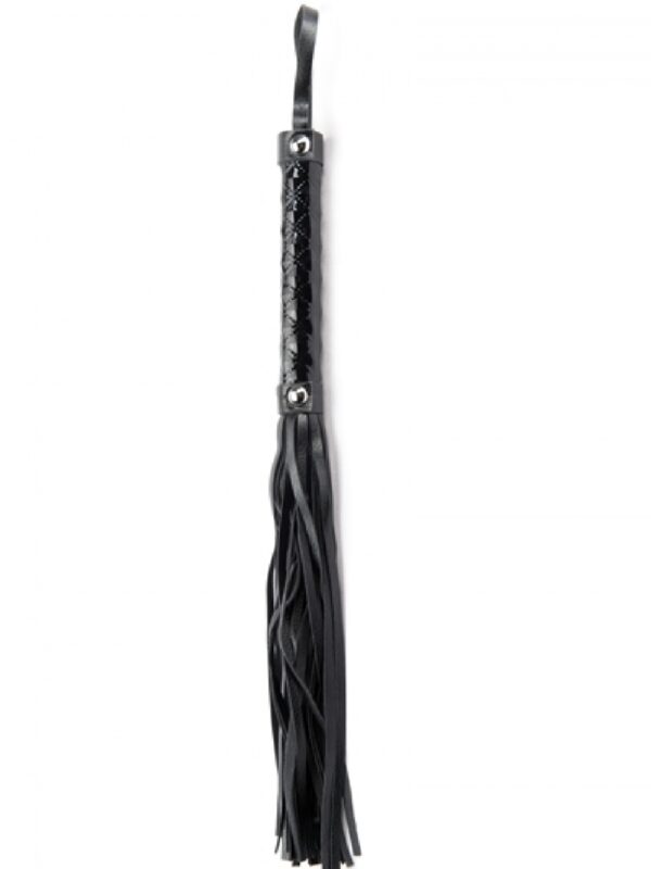 Black Perfect Flogger - obrazek 2