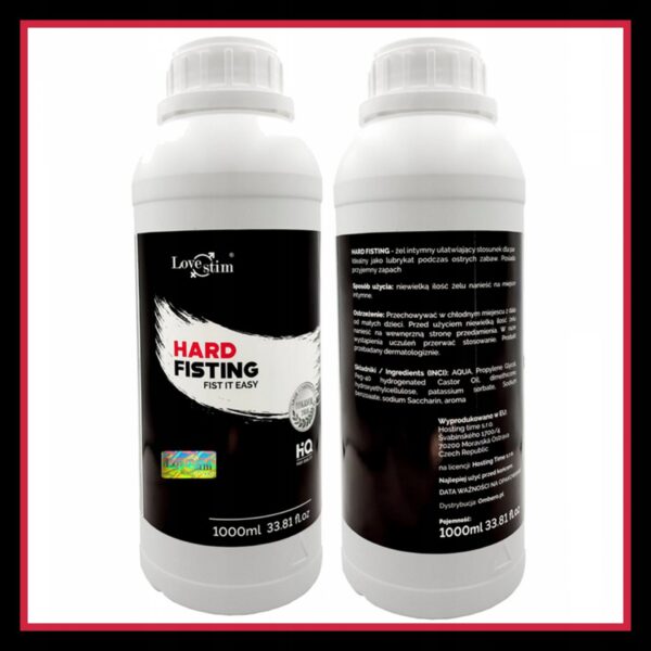 Żel Hard Fisting 1000ml - obrazek 2