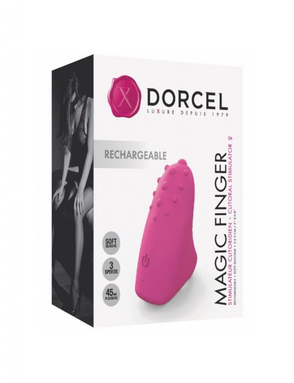 MAGIC FINGER RECHARGEABLE   ROSE - obrazek 2