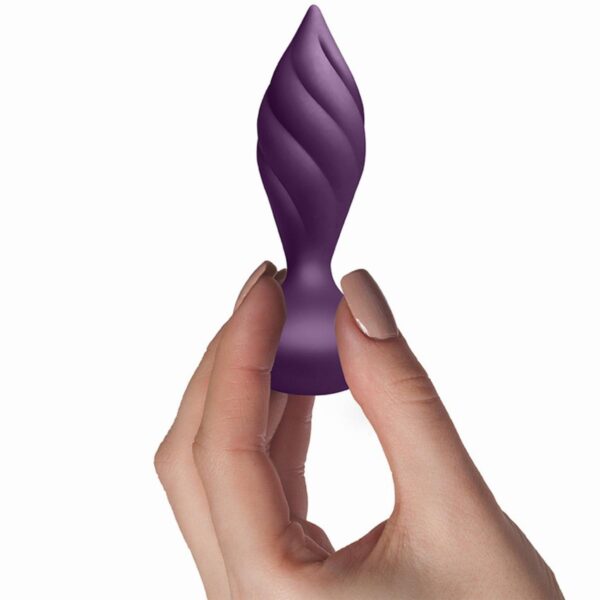 Rocks Off   Petite Sensations Desire Vibrating Anal Plug   Purple - obrazek 2