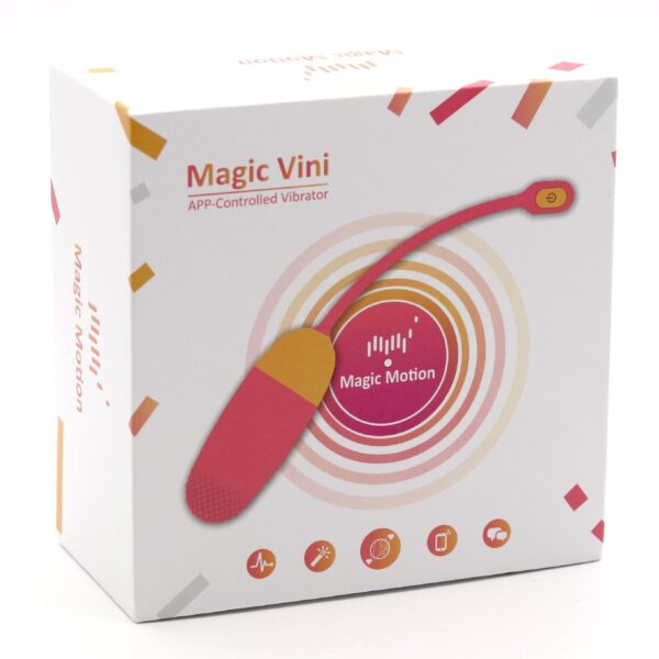 Magic Motion   Vini App Controlled Love Egg Orange - obrazek 2