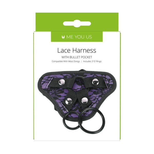 Me You Us Purple Adjustable Harness - obrazek 2