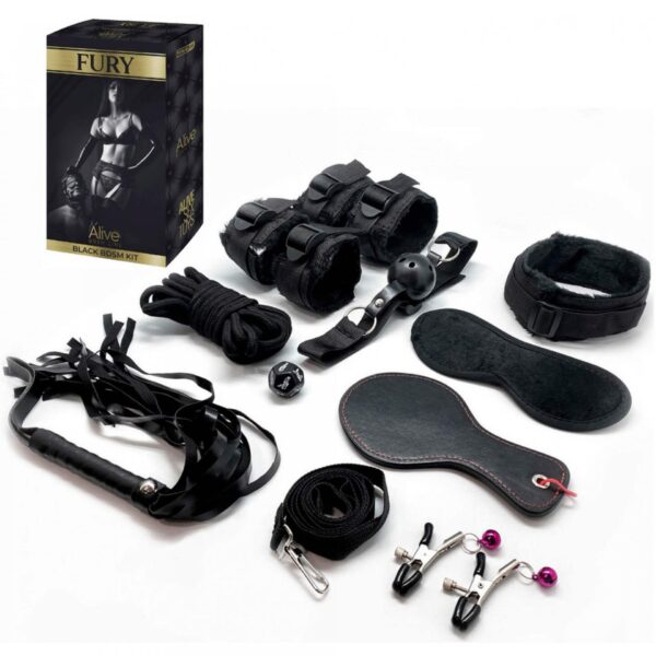 FURY BDSM Kit Black - obrazek 2