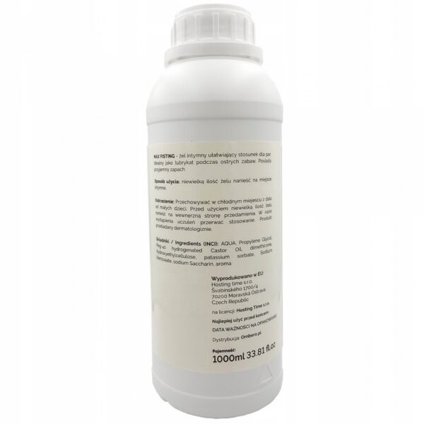 Żel Max Fisting 1000ml - obrazek 2