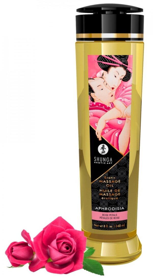 Massage Oil Aphrodisia ROSE PETALS - obrazek 2