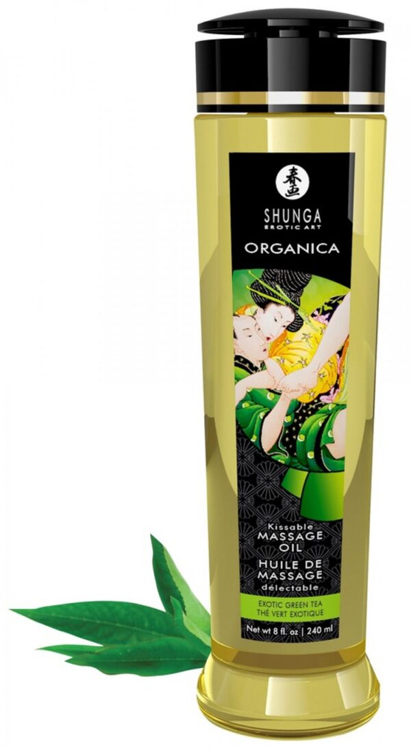Massage Oil Organica EXOTIC GREEN TEA - obrazek 2