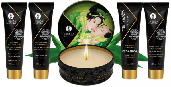 Geishas Secret Kit Organica Exotic Green Tea - obrazek 2