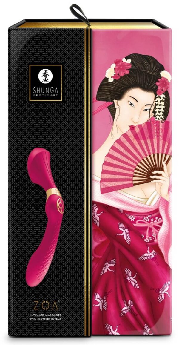 ZOA Intimate Massager Raspberry - obrazek 2