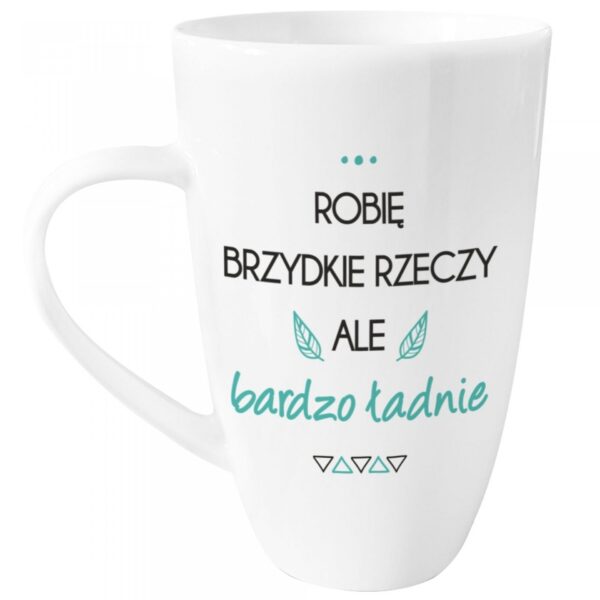 ALL ABOUT ME   kubek wysoka baryłka 400ml   Brzydkie rzeczy - obrazek 2