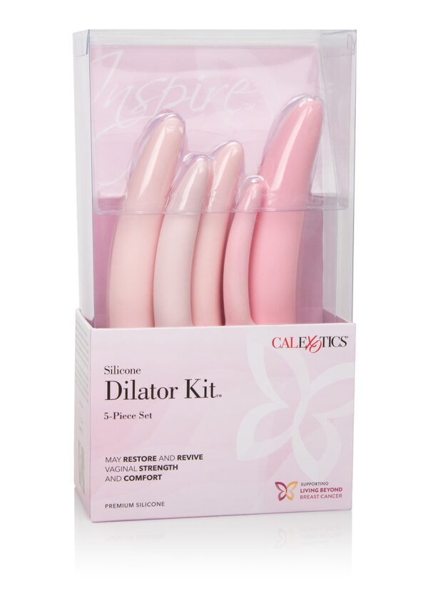 Silicone Dilator 5pcs Set Pink - obrazek 2