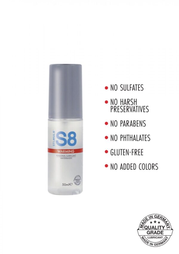 S8 WB Warming Lube 50ml Warming - obrazek 2
