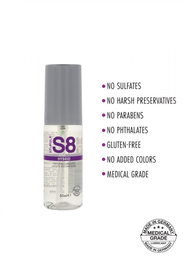 S8 Hybrid Lube 50ml Natural - obrazek 2