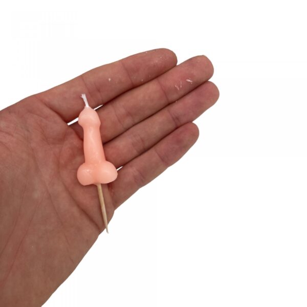 Świeczki Party Penis Candles 5pcs Pack Flesh - obrazek 2