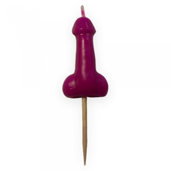 Świeczki Party Penis Candles 5pcs Pack Pink - obrazek 2