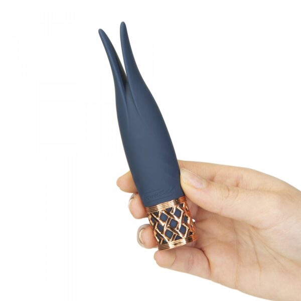 Pillow Talk   Secrets PlayfulClitoral Vibrator Blue - obrazek 2
