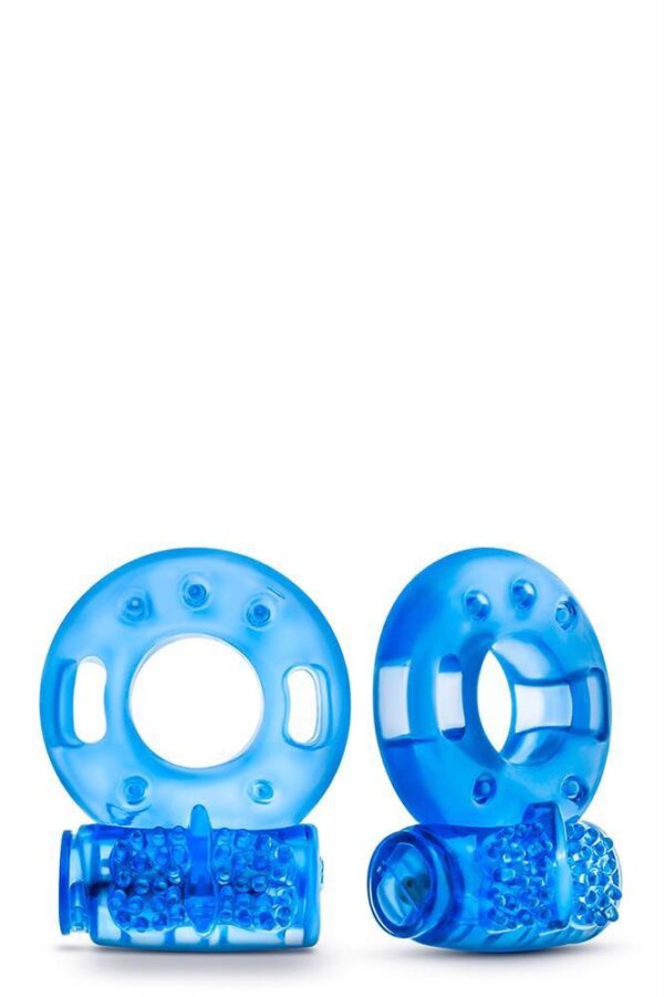 STAY HARD VIBRATING COCK RINGS 2PACK - obrazek 2