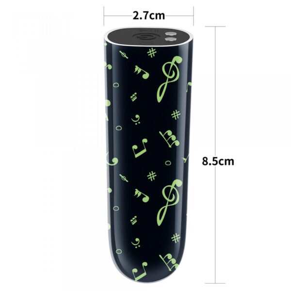 Rechargeable Glow in the dark Music Massager - obrazek 2