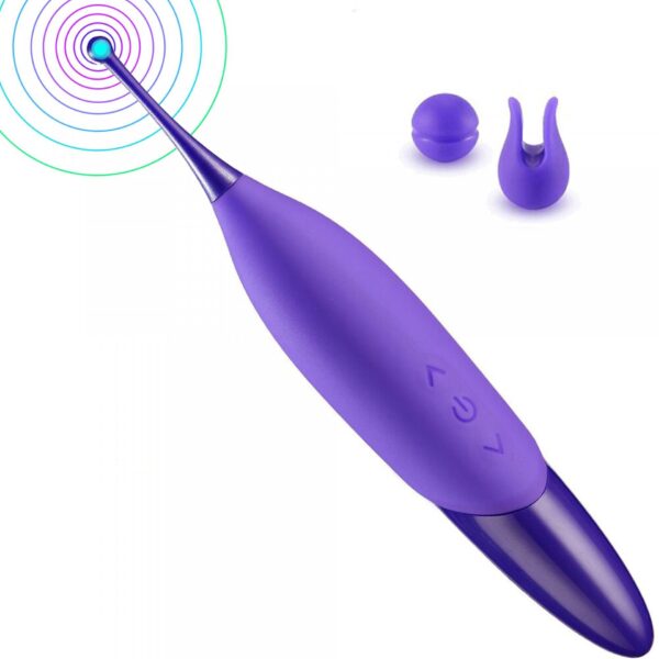 Luxury Play High Frequency Tickler Clitoris and G Spot Vibrator – Rechargeable - obrazek 2