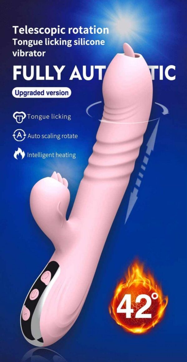 Wibrator Fairy USB 3 functions of thrusting / 20 vibrations - obrazek 2