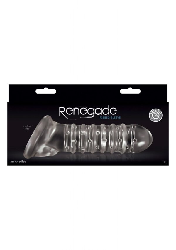 Ribbed Sleeve Transparent - obrazek 2