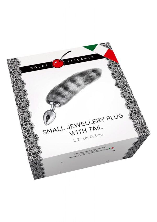 Jewellery Striped Tail   S Silver - obrazek 2