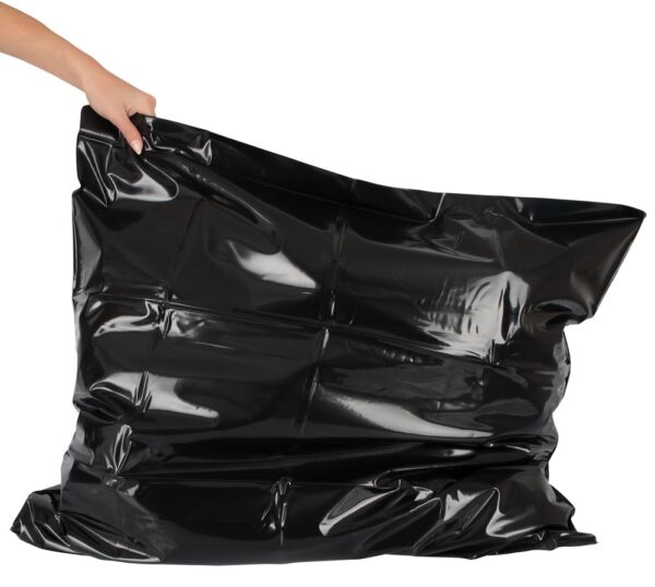 Vinyl Pillow Case black - obrazek 2