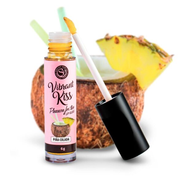 LIP GLOSS VIBRANT KISS PINA COLADA - obrazek 2