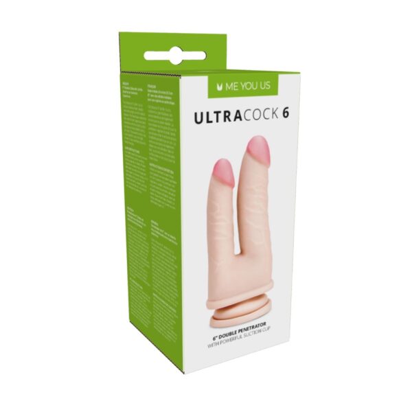 Me You Us Ultracock 6in Double Penetrator - obrazek 2