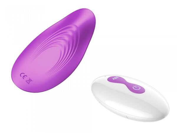 Ultrathin Wearable remote mini vibe PURPLE - obrazek 2