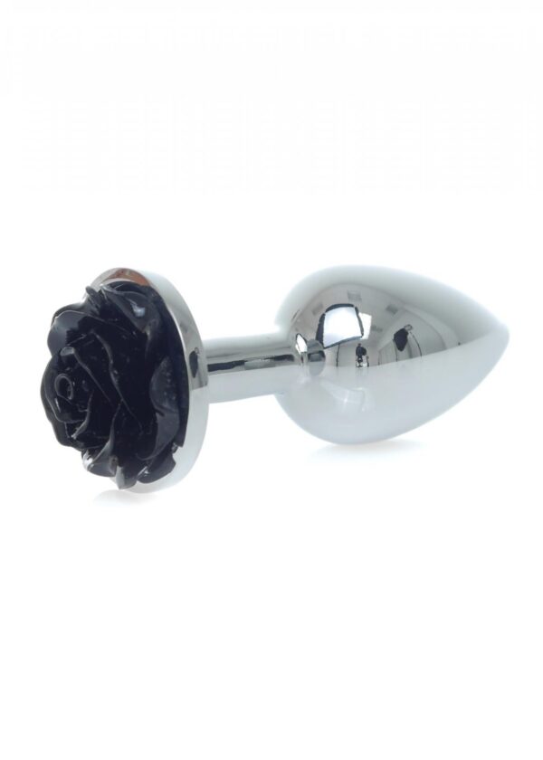 Plug Jewellery Silver PLUG ROSE  Black - obrazek 2
