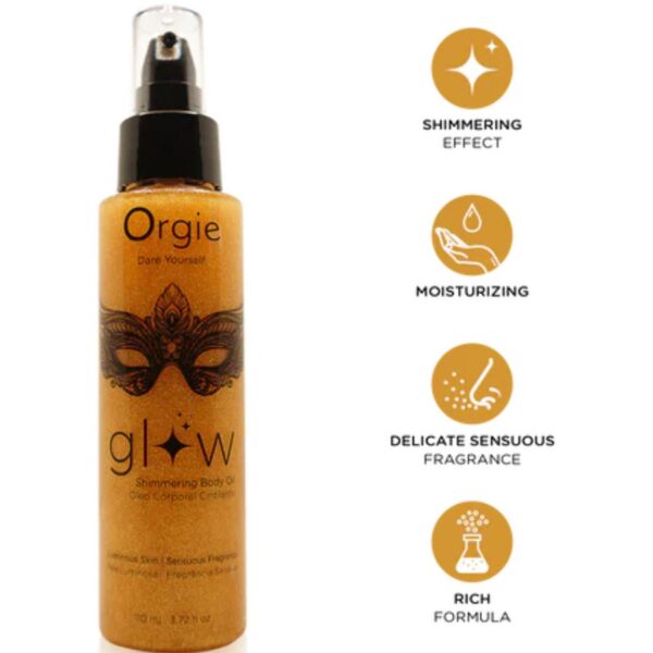 Glow Shimmering Body Oil - obrazek 2