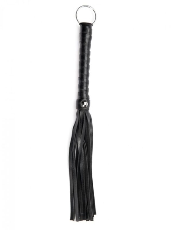 Black Mini Flogger - obrazek 2
