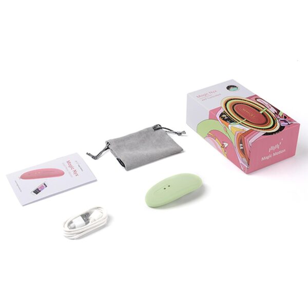 MAGIC MOTION NYX SMART PANTY VIBRATOR GREEN - obrazek 2