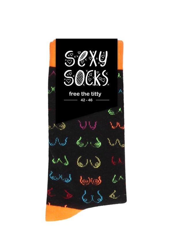 Sexy Socks   Free The Titty   42 46 - obrazek 2
