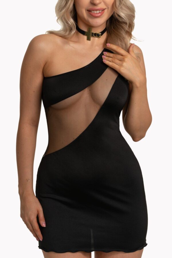 KAREN DRESS BLACK XXL/XXXL - obrazek 2