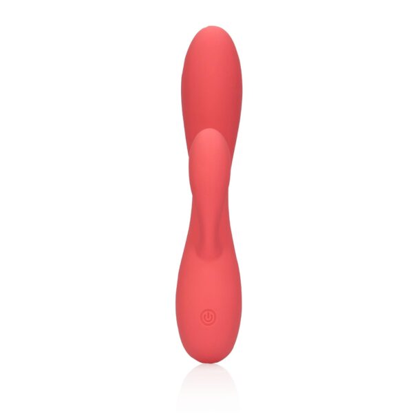 Smooth Ultra Soft Silicone Rabbit Vibrator   Astro Dust - obrazek 2