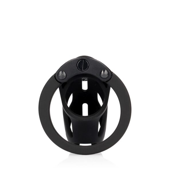 Model 24   Chastity Cage   3.5 / 9 cm   Black - obrazek 2