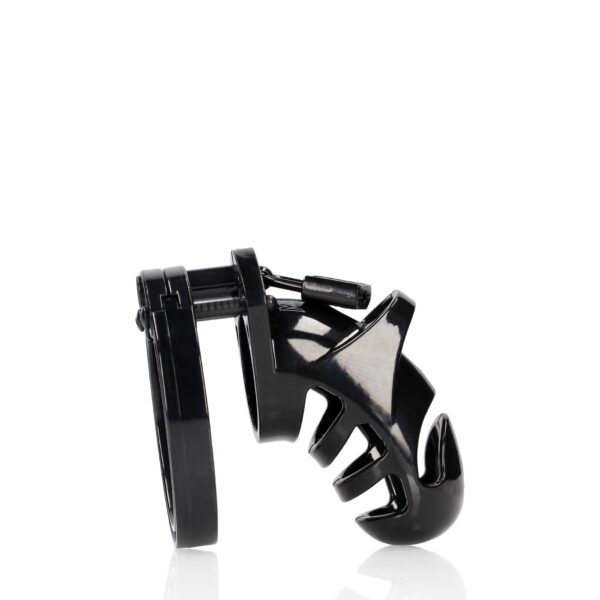 Model 25   Chastity Cage   3.5 / 9 cm   Black - obrazek 2