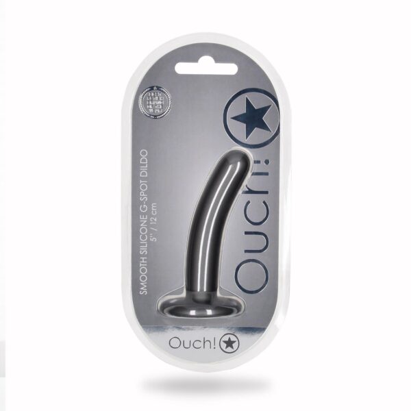 Smooth Silicone G Spot Dildo   5 / 12 cm - obrazek 2