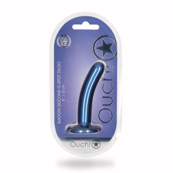 Smooth Silicone G Spot Dildo   5 / 12 cm - obrazek 2