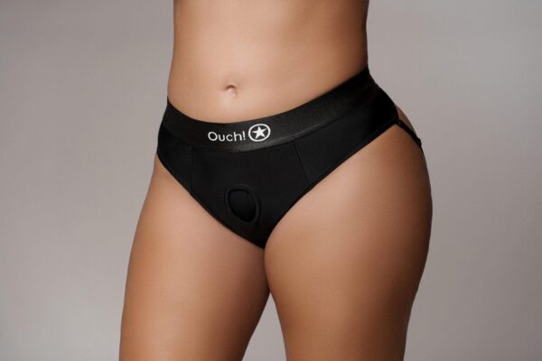 Vibrating Strap on Thong with Removable Rear Straps   XL/XXL - obrazek 2