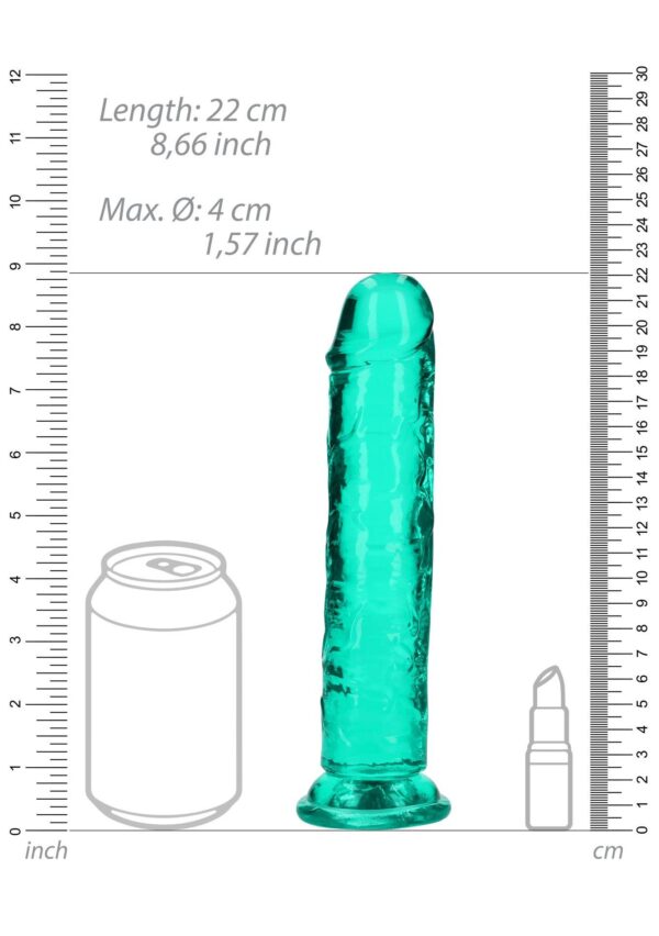 Straight Realistic Dildo with Suction Cup   8 / 20 - obrazek 2