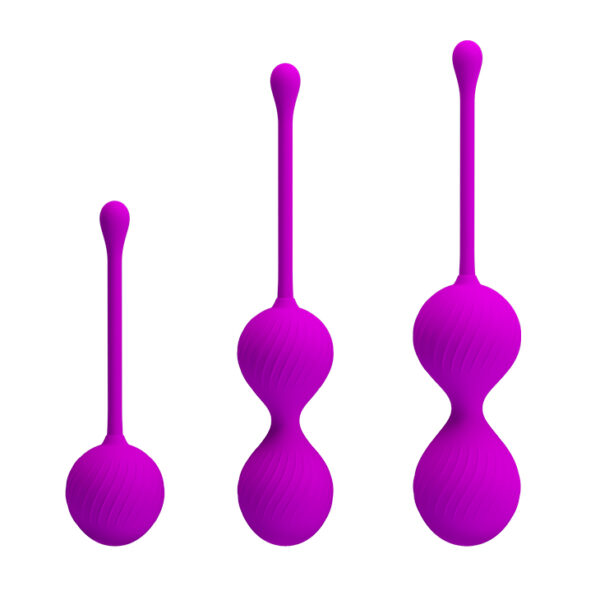 PRETTY LOVE   KEGEL BALL PURPLE - obrazek 2