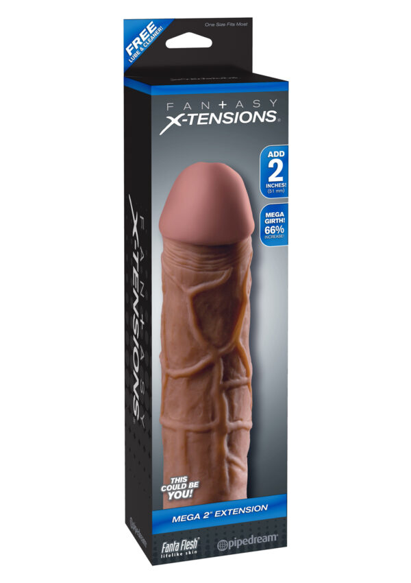 FX Mega 2 Inch Extension Brown skin tone - obrazek 2