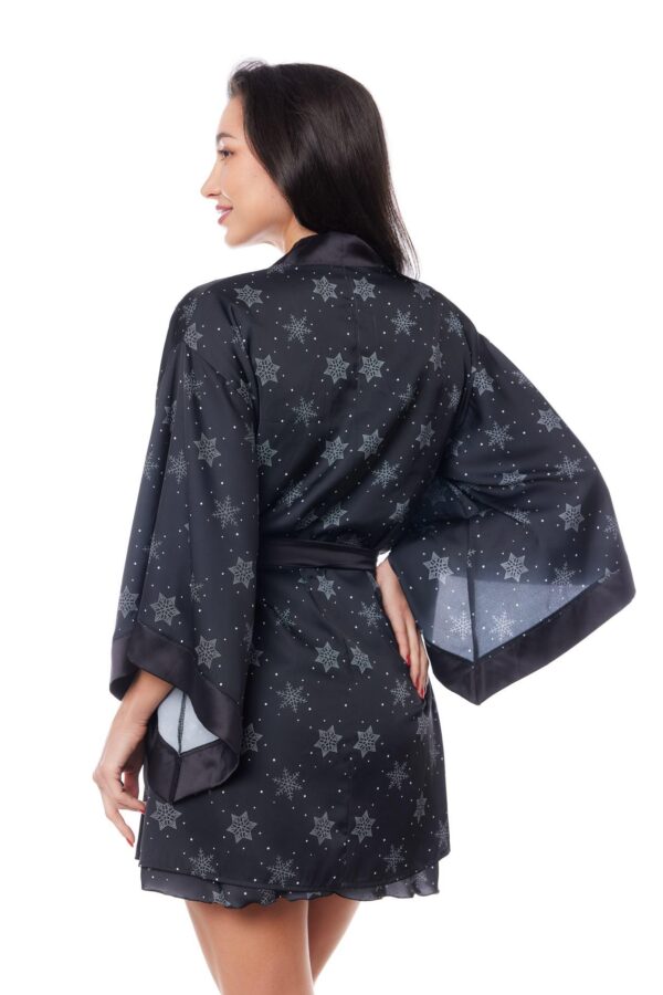 ASTER ROBE BLACK S/M - obrazek 2