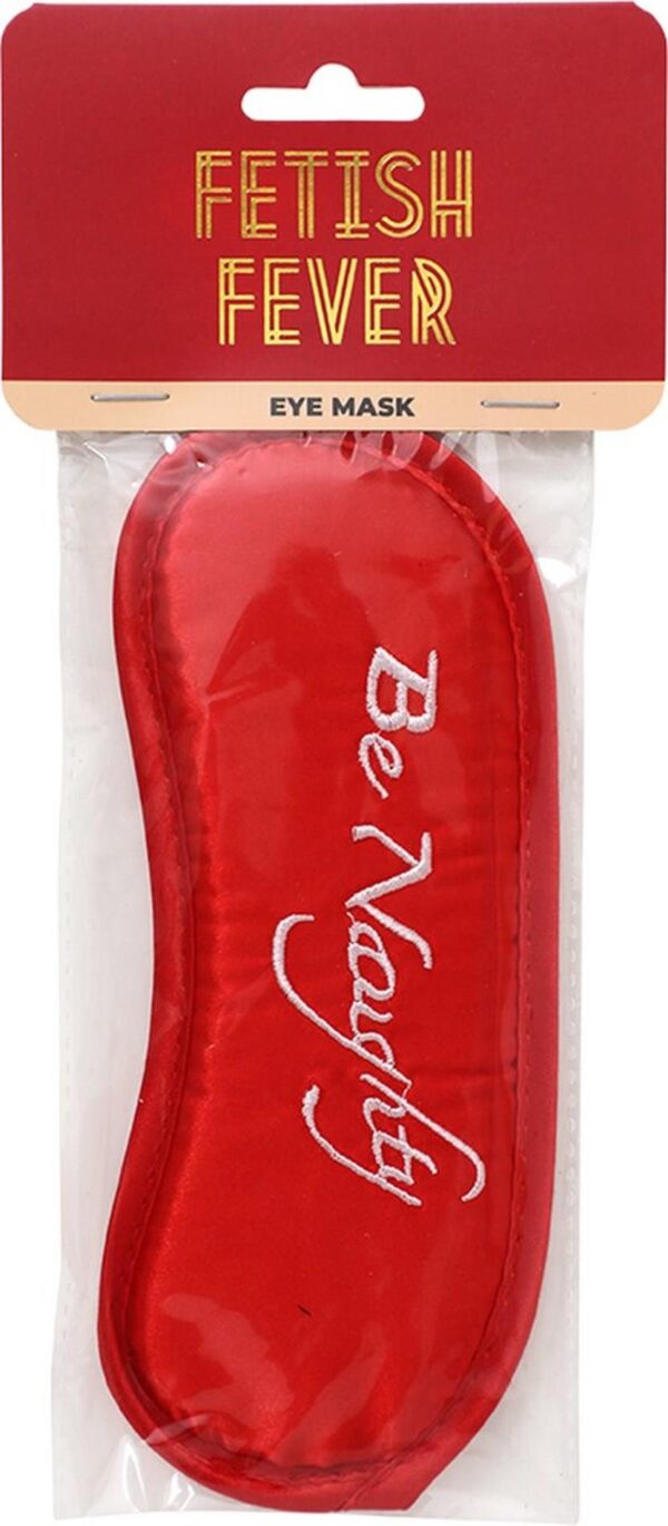 Fetish Fever   Eye Mask   Be Noughty   Red - obrazek 2