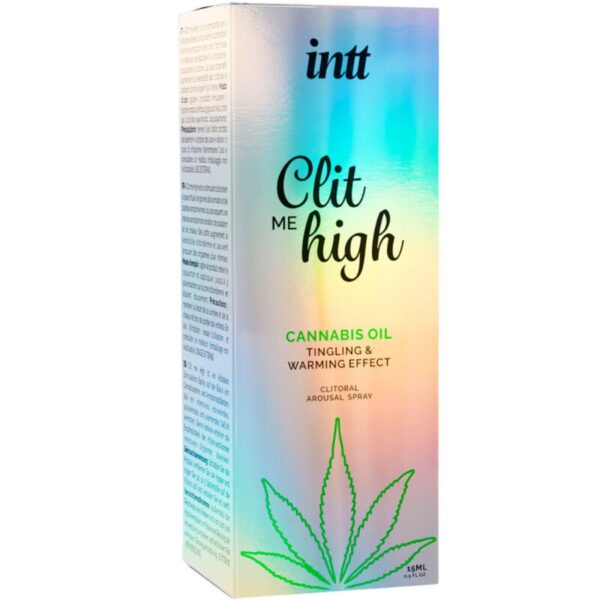 CLIT ME HIGH CANNABIS OIL, AROUSAL SPRAY FOR THE CLITORIS   15 ml - obrazek 2