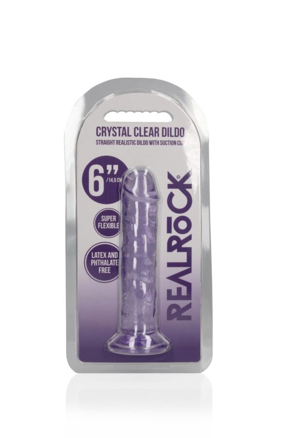 Straight Realistic Dildo with Suction Cup   6 / 14,5 - obrazek 2