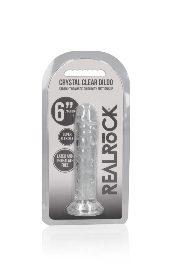 Straight Realistic Dildo with Suction Cup   6 / 14,5 - obrazek 2